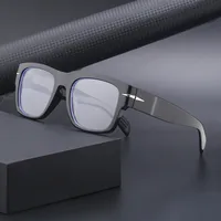 Retro Solid Color Pc Square Full Frame Men's Sunglasses main image 2