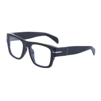Retro Solid Color Pc Square Full Frame Men's Sunglasses sku image 8