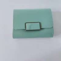 Korean Solid Color Mini Coin Purse sku image 11