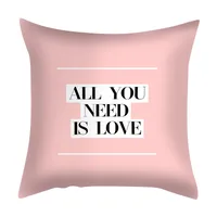 Elegant Geometric Fibre Peach Skin Pillow Cases sku image 2