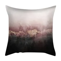 Elegant Geometric Fibre Peach Skin Pillow Cases sku image 3