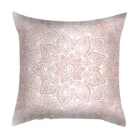 Elegant Geometric Fibre Peach Skin Pillow Cases sku image 15
