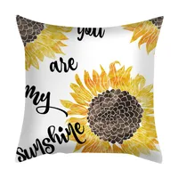 Fashion Geometric Fibre Peach Skin Pillow Cases sku image 14
