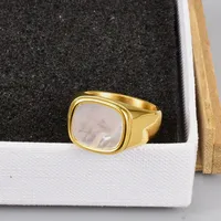 Wholesale Jewelry Fashion Heart 304 Stainless Steel Titanium Steel Shell 18K Gold Plated Plating Inlaid Shell sku image 2