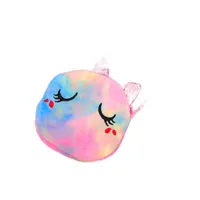 Unisex Mini Plush Animal Cute Round Zipper Coin Purse main image 2
