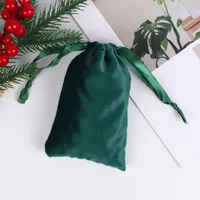 Fashion Solid Color Cloth Jewelry Packaging Bags sku image 13