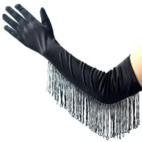 Women's Fashion Solid Color Polyester Spandex Gloves 1 Pair main image 2