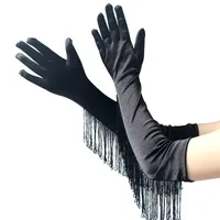 Women's Fashion Solid Color Polyester Spandex Gloves 1 Pair main image 3