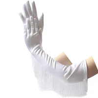 Women's Fashion Solid Color Polyester Spandex Gloves 1 Pair main image 5