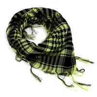 Unisex Fashion Lattice Cotton And Linen Tassel Cotton Linen Scarves sku image 5