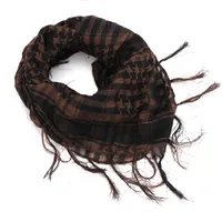 Unisex Fashion Lattice Cotton And Linen Tassel Cotton Linen Scarves sku image 8