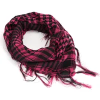 Unisex Fashion Lattice Cotton And Linen Tassel Cotton Linen Scarves sku image 3