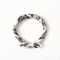 Women's Sweet Printing  Silk Silk Scarves main image 3
