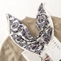 Women's Sweet Printing  Silk Silk Scarves main image 5