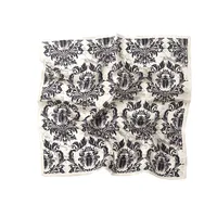 Women's Sweet Printing  Silk Silk Scarves sku image 1
