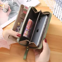 Women's Letter Pu Leather Zipper Wallets main image 2
