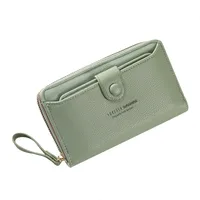 Women's Letter Pu Leather Zipper Wallets main image 3