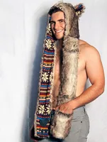 Unisex Fashion Cartoon Imitation Fur Winter Scarves sku image 19