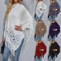 Sweater Long Sleeve Sweaters & Cardigans Braid Casual Solid Color main image 1