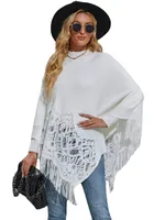 Sweater Long Sleeve Sweaters & Cardigans Braid Casual Solid Color main image 3