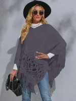 Sweater Long Sleeve Sweaters & Cardigans Braid Casual Solid Color main image 4