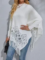 Sweater Long Sleeve Sweaters & Cardigans Braid Casual Solid Color sku image 9