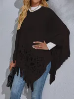 Sweater Long Sleeve Sweaters & Cardigans Braid Casual Solid Color sku image 15