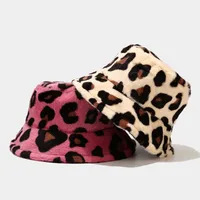Women's Fashion Leopard Wide Eaves Bucket Hat main image 2