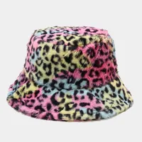 Women's Fashion Leopard Wide Eaves Bucket Hat sku image 2