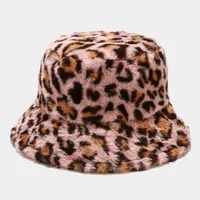 Women's Fashion Leopard Wide Eaves Bucket Hat sku image 1