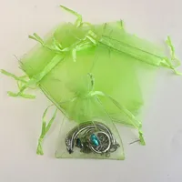 Simple Style Solid Color Organza Jewelry Packaging Bags sku image 4