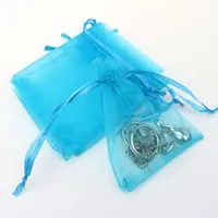 Simple Style Solid Color Organza Jewelry Packaging Bags sku image 5