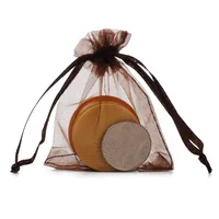 Simple Style Solid Color Organza Jewelry Packaging Bags sku image 15