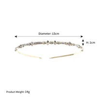 Men's Water Droplets Rhinestone sku image 1