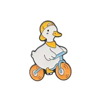 Cartoon Style Cute Cartoon Alloy Stamping Stoving Varnish Plating Unisex Brooches sku image 57