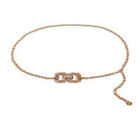 Fashion Geometric Metal Plating Women's Chain Belts 1 Piece main image 2