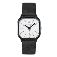 Casual Solid Color Buckle Quartz Men's Watches main image 5