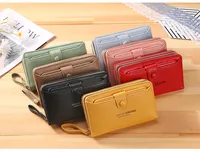 Women's Letter Pu Leather Zipper Wallets main image 1