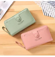 Women's Letter Pu Leather Zipper Wallets main image 5
