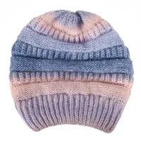 Women's Streetwear Color Block Eaveless Wool Cap sku image 5