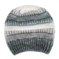 Women's Streetwear Color Block Eaveless Wool Cap sku image 2