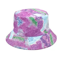 Women's Basic Printing Wide Eaves Bucket Hat sku image 1