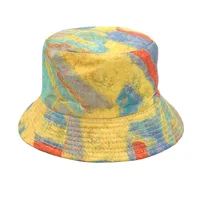 Women's Basic Printing Wide Eaves Bucket Hat sku image 2