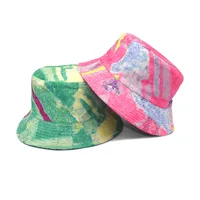 Women's Basic Printing Wide Eaves Bucket Hat main image 4