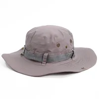 Unisex Simple Style Solid Color Grommet Eyelet Flat Eaves Sun Hat sku image 6