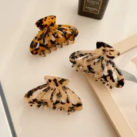 Women's Simple Style Marble Acetic Acid Sheets Handmade Hollow Out Hair Claws main image 4