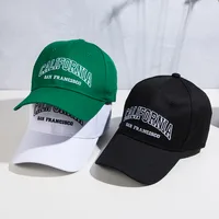 Unisex Fashion Letter Embroidery Curved Eaves Baseball Cap main image 1