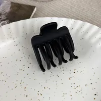 Fashion Solid Color Arylic Stoving Varnish Hair Clip 1 Piece sku image 7