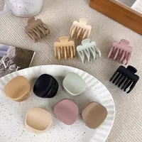 Fashion Solid Color Arylic Stoving Varnish Hair Clip 1 Piece main image 1