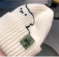 Women's Simple Style Bear Eaveless Wool Cap main image 4